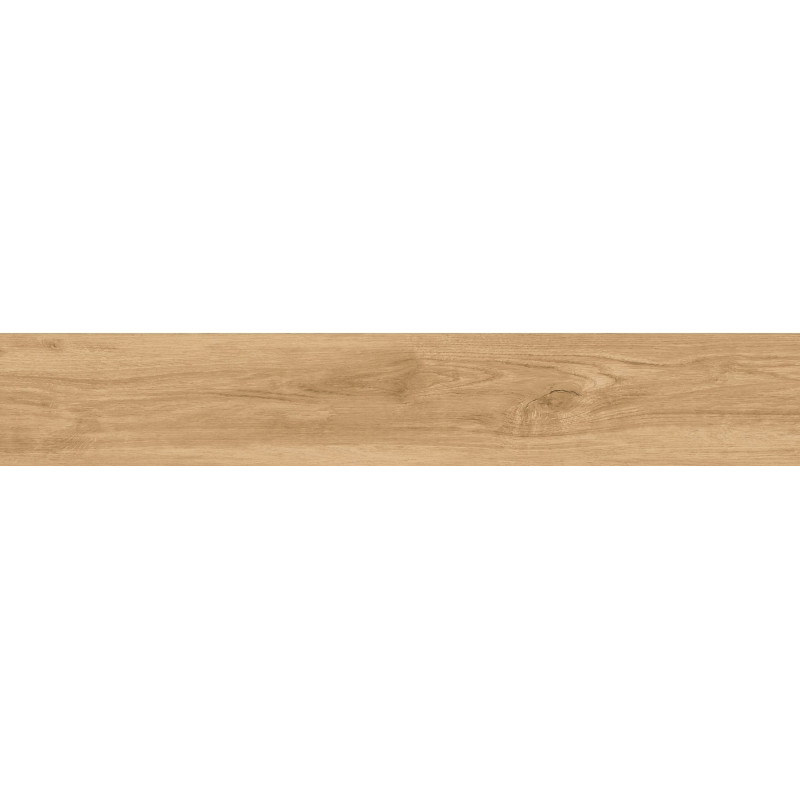 Mexen Meranti Glazed Rect. Miele Porcelain Tile G1, Wood-like Floor-Wall Tile 120 x 20 cm, Matte - TL609-120-020-05