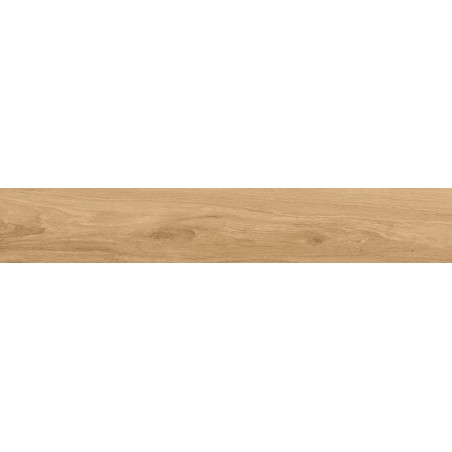 Mexen Meranti Glazed Rect. Miele Porcelain Tile G1, Wood-like Floor-Wall Tile 120 x 20 cm, Matte - TL609-120-020-05