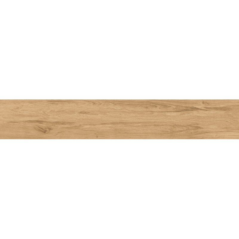 Mexen Meranti Miele glazed rectified stoneware G1, wood-like floor-wall tile 120 x 20 cm, matte - TL609-120-020-05