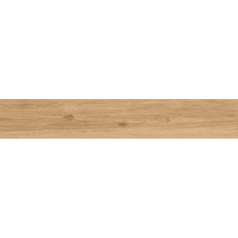 Mexen Meranti Miele glazed rectified stoneware G1, wood-like floor-wall tile 120 x 20 cm, matte - TL609-120-020-05