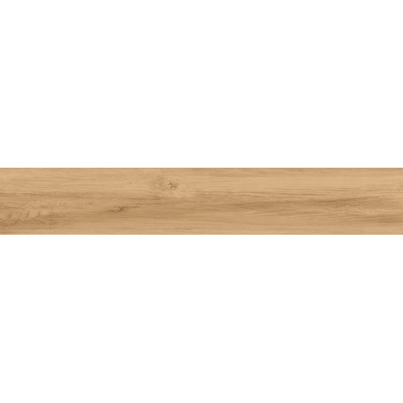 Mexen Meranti Glazed Rect. Miele Porcelain Tile G1, Wood-like Floor-Wall Tile 120 x 20 cm, Matte - TL609-120-020-05