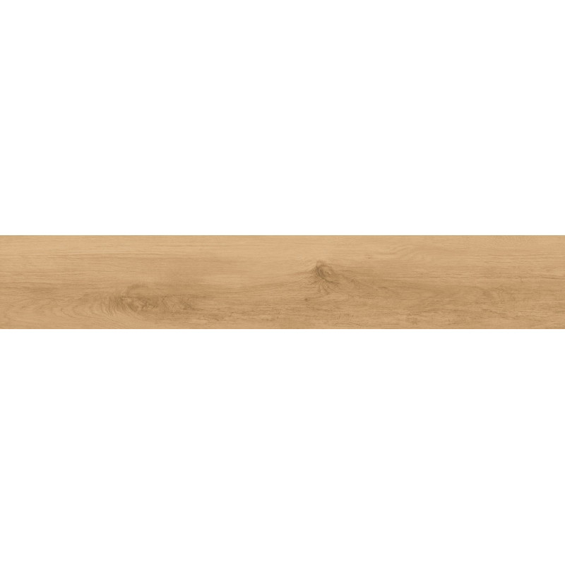 Mexen Meranti Glazed Rect. Miele Porcelain Tile G1, Wood-like Floor-Wall Tile 120 x 20 cm, Matte - TL609-120-020-05