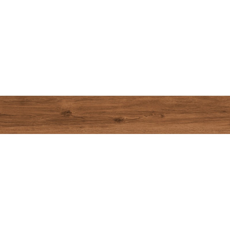 Mexen Meranti Glossy Rectified Hazelnut Tile G1, Wood-Like Floor/Wall Tile 120 x 20 cm, Matte - TL609-120-020-06