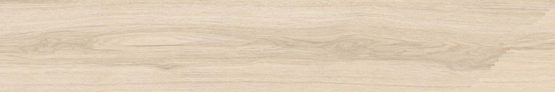 Mexen Hirera Avorio glazed rectified porcelain stoneware tile, wood-like floor-wall 120 x 20 cm, matte - TL611-120-020-00