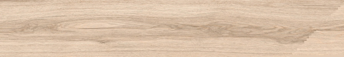 Mexen Hirera Beige glazed porcelain tile rectified G1, wood-like floor-wall tile 120 x 20 cm, matte - TL611-120-020-01