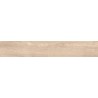 Mexen Hirera Beige glazed porcelain tile rectified G1, wood-like floor-wall tile 120 x 20 cm, matte - TL611-120-020-01