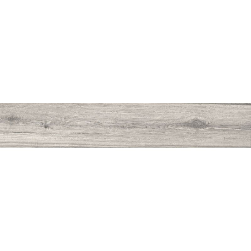 Mexen Hirera Grey glazed rectified gres, wood-like floor-wall tile 120 x 20 cm, matte - TL611-120-020-03