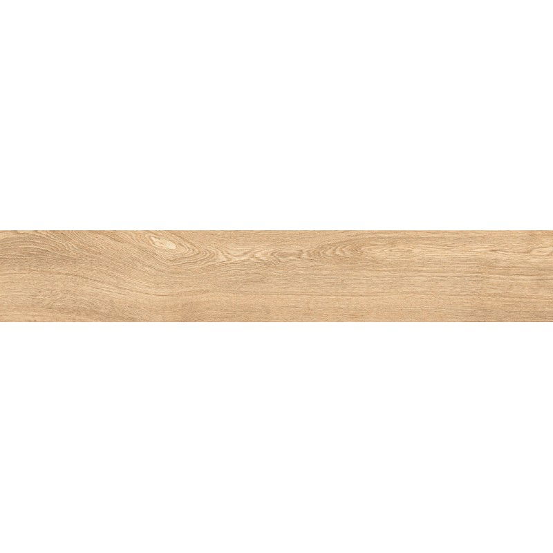 Mexen Hirera Miele glazed porcelain, rectified G1, wood-like floor and wall tile 120 x 20 cm, matte - TL611-120-020-05