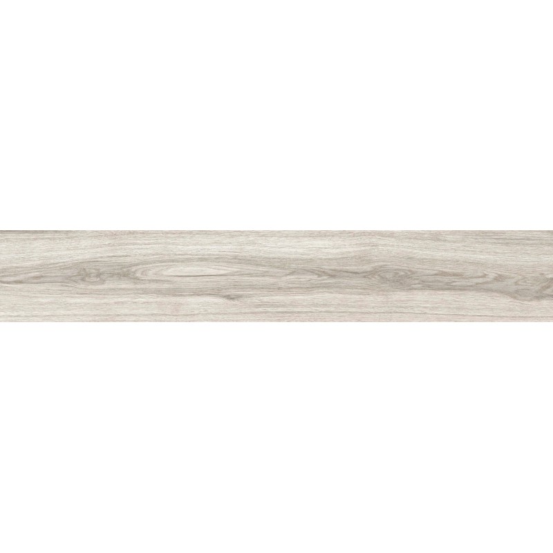 Mexen Hirera Grey glazed rectified gres G1, wood-like floor and wall tile 120 x 20 cm, matte - TL611-120-020-06