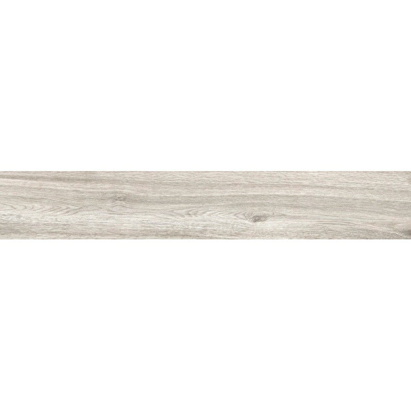 Mexen Hirera Grey glazed rectified gres G1, wood-like floor and wall tile 120 x 20 cm, matte - TL611-120-020-06