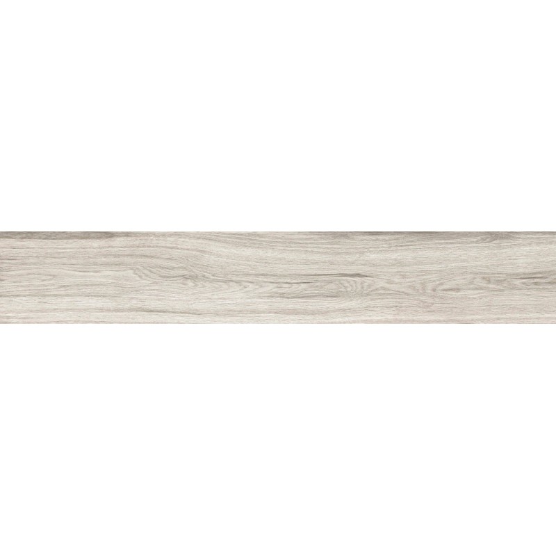 Mexen Hirera Grey glazed rectified gres G1, wood-like floor and wall tile 120 x 20 cm, matte - TL611-120-020-06