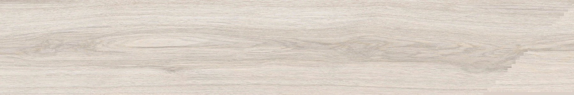 Mexen Hirera White glazed rectified porcelain, wood-like floor-wall tile 120 x 20 cm, matte - TL611-120-020-09