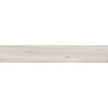 Mexen Hirera White glazed rectified porcelain, wood-like floor-wall tile 120 x 20 cm, matte - TL611-120-020-09