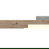 Mexen Cristopher Brown glazed rectified porcelain G1, wood-like floor-wall tile 120 x 20 cm, carving - TL612-120-020-01