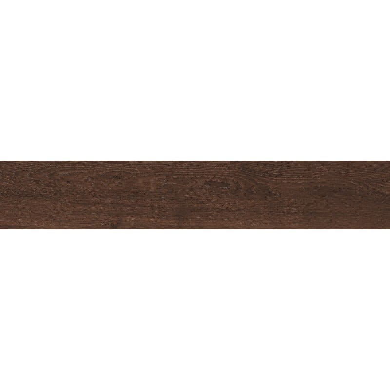 Mexen Wood Ville Cherry Glazed Rectified Gres, Wood-like Floor-Wall Tile 120 x 20 cm, Carving - TL613-120-020-03