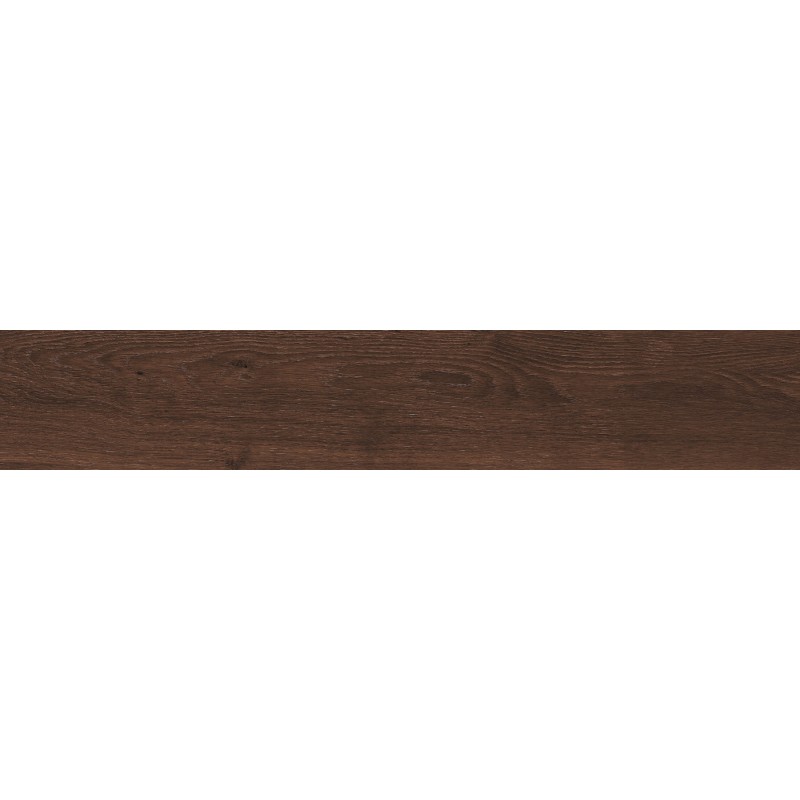 Mexen Wood Ville Glazed Rectified Cherry Gres, Wood-like Floor and Wall Tile 120 x 20 cm, Carving - TL613-120-020-02