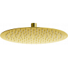 Mexen Slim shower head 25 cm, gold - 79225-50