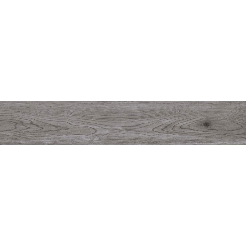 Mexen Savana Gray glazed rectified gres tile, wood-like floor-wall 120 x 20 cm, carving - TL614-120-020-02