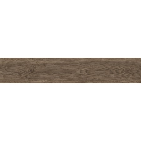 Mexen Savana Teak glazed rectified stoneware, wood-like floor and wall tile 120 x 20 cm, carving - TL614-120-020-05