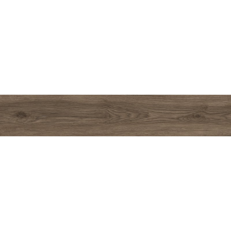 Mexen Savana Teak glazed rectified stoneware, wood-like floor and wall tile 120 x 20 cm, carving - TL614-120-020-05
