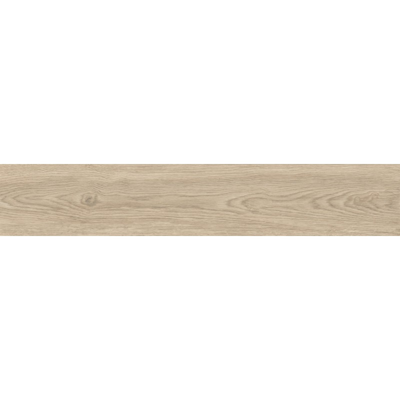Mexen Savana Sabbia glazed porcelain, rectified G1, wood-like floor and wall tile 120 x 20 cm, carving - TL614-120-020-04