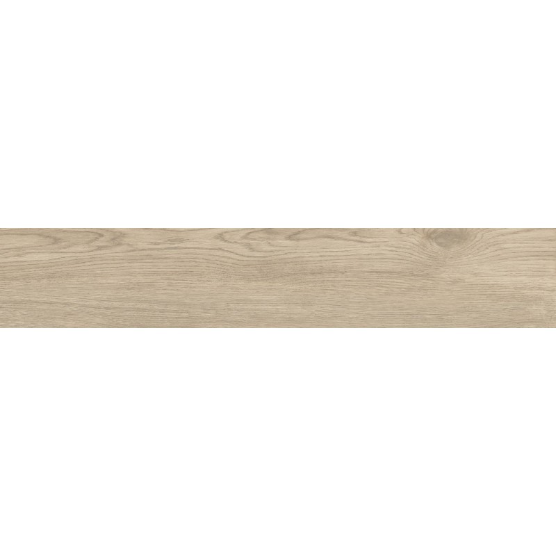 Mexen Savana Sabbia glazed porcelain, rectified G1, wood-like floor and wall tile 120 x 20 cm, carving - TL614-120-020-04