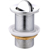 Mexen rotary click-clack stopper, chrome - 79913-00