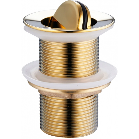 Mexen click-clack rotary plug, gold - 79913-50