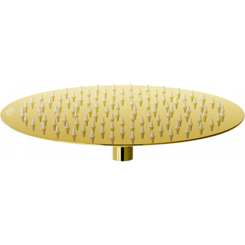 Mexen Slim shower head 25 cm, gold - 79225-50