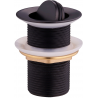 Mexen swivel click-clack plug, Black - 79913-70