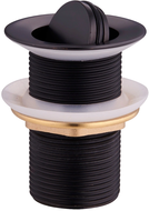 Mexen swivel click-clack plug, Black - 79913-70