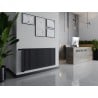 Mexen CVH10 Hygiene panel radiator 600 x 1600 mm, bottom connection, 999 W, anthracite - W610H-060-160-66