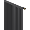 Mexen CVH10 Hygiene Plate Radiator 400 x 2600 mm, Bottom Connection, 1123 W, Anthracite - W610H-040-260-66