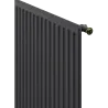 Mexen CVH10 Hygiene flat radiator 400 x 1100 mm, bottom connection, 475 W, anthracite - W610H-040-110-66
