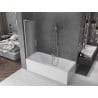 Mexen Velar L bath screen 2-wing sliding 90 x 150 cm, frost, chrome - 896-090-003-31-01