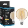 Mexen Vintis LED Filament Bulb E27, G95, 2W, Warm - 2200K, 180 lm, amber - L157-E27-0222-50