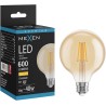 Mexen Vintis LED Filament Bulb E27, G95, 6W, Warm - 2700K, 600 lm, amber - L157-E27-0627-50
