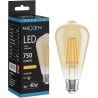Mexen Vintis LED Filament Bulb E27, ST64, 8W, Warm - 2200K, 750 lm, amber - L152-E27-0822-50