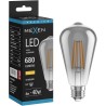 Mexen Vintis LED Filament Bulb E27, ST64, 8W, Warm - 2700K, 680 lm, smoke - L152-E27-0827-70