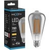 Mexen Vintis LED filament bulb E27, ST64, 10W, Warm - 2700K, 780 lm, smoke - L152-E27-1027-70