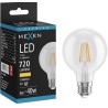 Mexen Vintis LED Filament Bulb E27, G80, 6W, Warm - 2700K, 720 lm, clear - L155-E27-0627-00