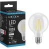 Mexen Vintis LED Filament Bulb E27, G80, 8W, Neutral - 4000K, 1055 lm, clear - L155-E27-0840-00