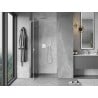 Mexen Mist-H L left shower door, swinging 80 cm, transparent, chrome - 8A5L-080-000-01-00-L