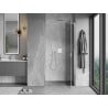Mexen Mist-H L Right Hinged Shower Door 120 cm, Transparent, Chrome - 8A5L-120-000-01-00-P