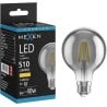 Mexen Vintis LED Filament Bulb E27, G80, 6W, Warm - 2700K, 510 lm, smoke - L155-E27-0627-70