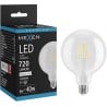 Mexen Vintis LED filament bulb E27, G125, 6W, Neutral - 4000K, 720 lm, clear - L158-E27-0640-00