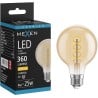 Mexen Vintis LED Filament Spiral Bulb E27, G80, 4W, Warm - 2700K, 360 lm, amber - L165-E27-0427-50