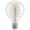Mexen Vintis Filament Spiral LED Bulb E27, G80, 8W, Warm - 2700K, 750 lm, clear - L165-E27-0827-00