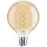 Mexen Vintis LED Filament Spiral Bulb E27, G95, 6W, Warm - 2200K, 530 lm, amber - L167-E27-0622-50