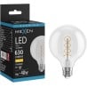 Mexen Vintis Filament LED Bulb Spiral E27, G95, 6W, Warm - 2700K, 630 lm, clear - L167-E27-0627-00